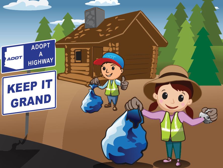 A big ‘Thank You’ to our awesome Adopt a Highway volunteers